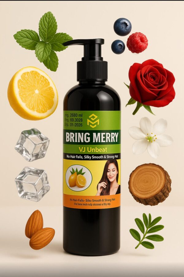 🌿 Bring Merry Herbal Shampoo