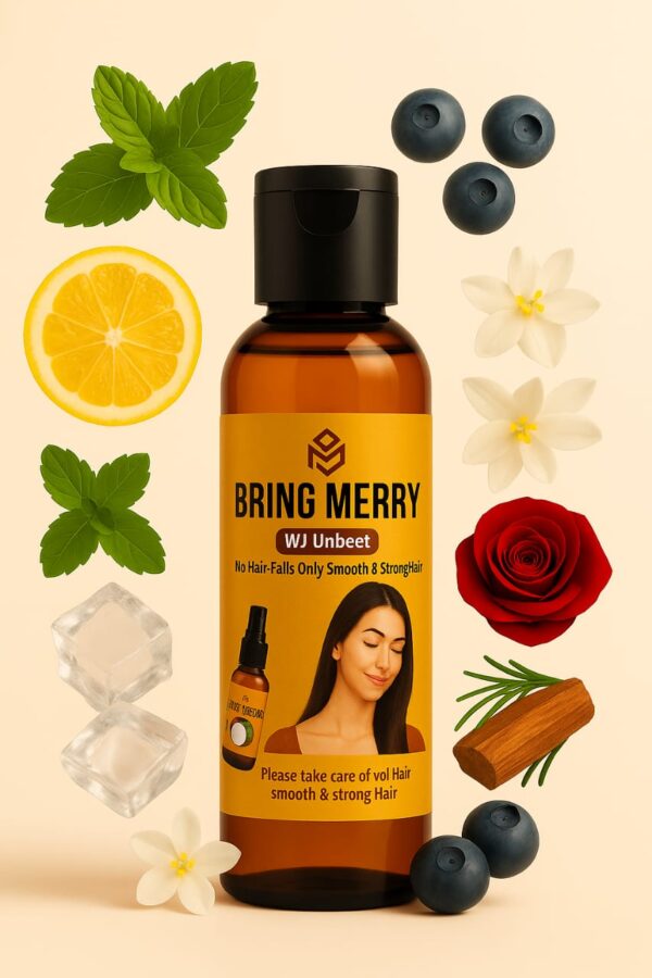 🌿 Bring Merry Herbal Hair Oil